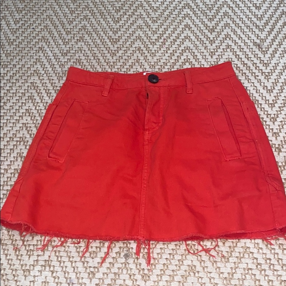 red urban outfitters BDG skirt